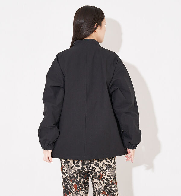 collex「【yarmo】 Drawstring Jacket／ドローストリングジャケット」|ブルゾン・スタジャン|