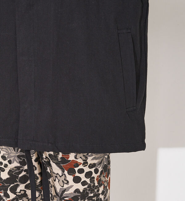 collex「【yarmo】 Drawstring Jacket／ドローストリングジャケット」|ブルゾン・スタジャン|