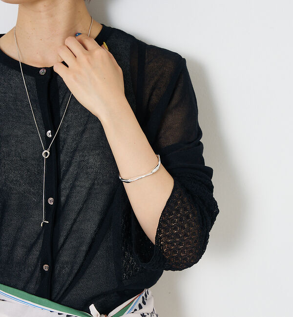 collex「【dignif】【金属アレルギー対応】ユラギウェーブバングル」|ブレスレット・バングル|