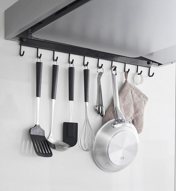 collex「【tower】 レンジフードフック10連 キッチン収納 フック掛け」|食器・キッチングッズ|