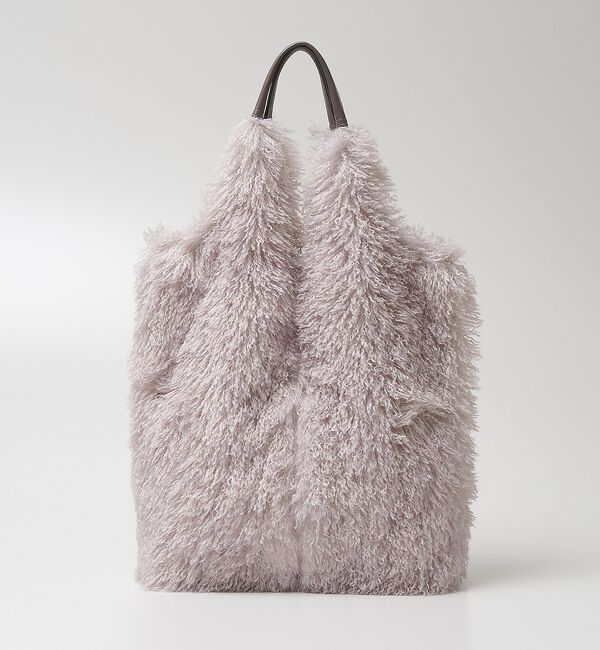 collex「【WEB限定】Vラインフェイクファートートバッグ」|トートバッグ|