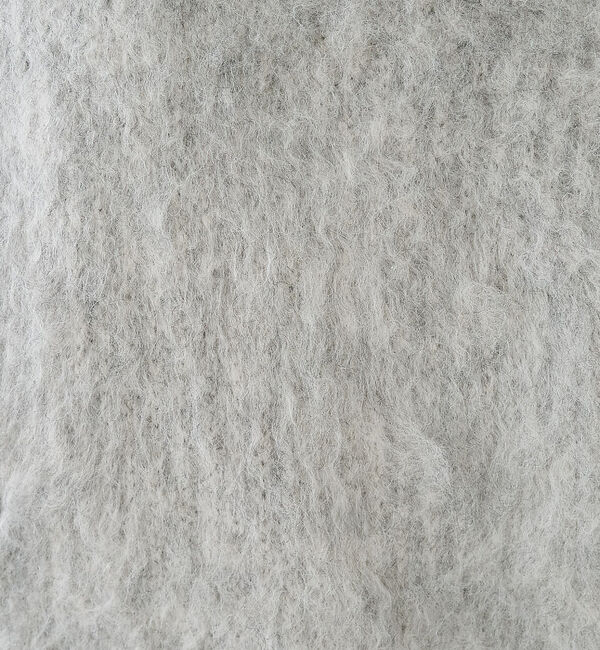 collex「ヘアリー畦編みカーディガン」|カーディガン|