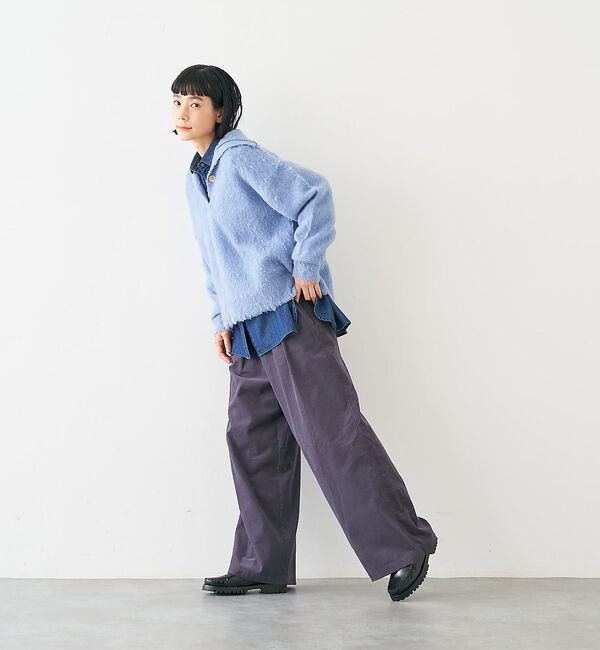 collex「ヘアリースキッパープルオーバー」|ニット・セーター|