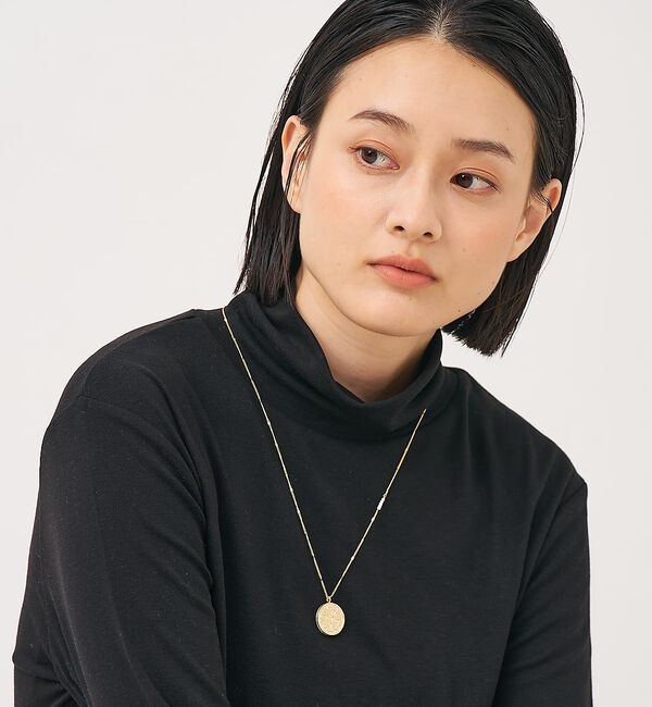 collex「【Ljud/ユード】アカンサスメダルネックレス」|ネックレス|ゴールド