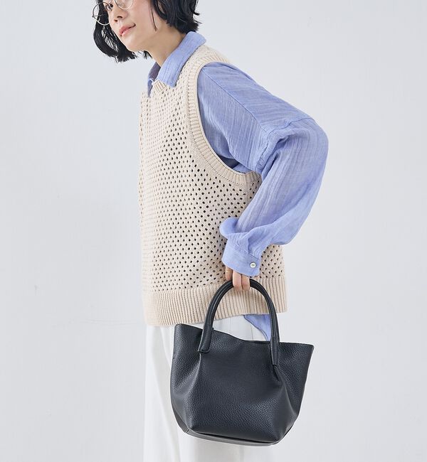 collex「2WAY バケットトートバッグ タックハンドル＆ショルダー」|ショルダー・メッセンジャー|