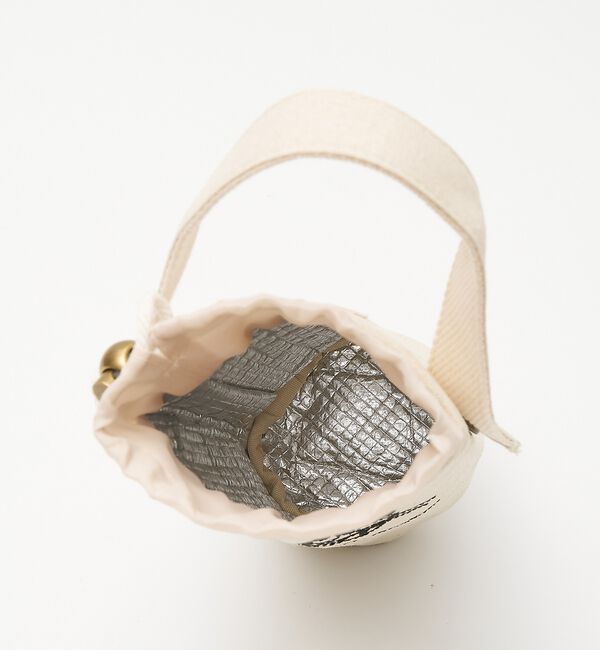 collex「【＋HAyU fabric】猫刺繍 ボトルケース 保冷・保温 レジャー」|食器・キッチングッズ|