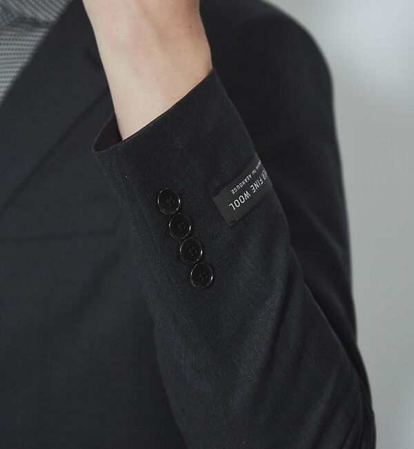 ABAHOUSE「【Recency of Mine】 SUPER100ｓウールツイル ジャケット」|テーラードジャケット|