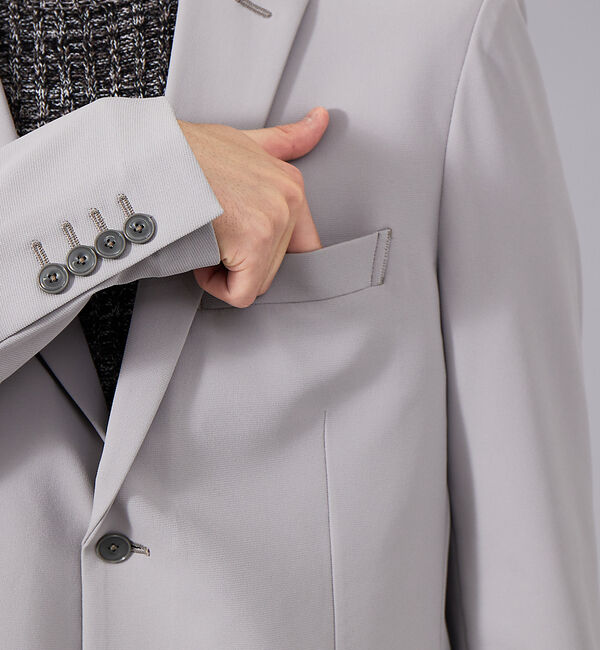 ABAHOUSE「【セットアップ対応/FLEX JACKET】マルチストレッチ ピケ セオアルファ」|その他|