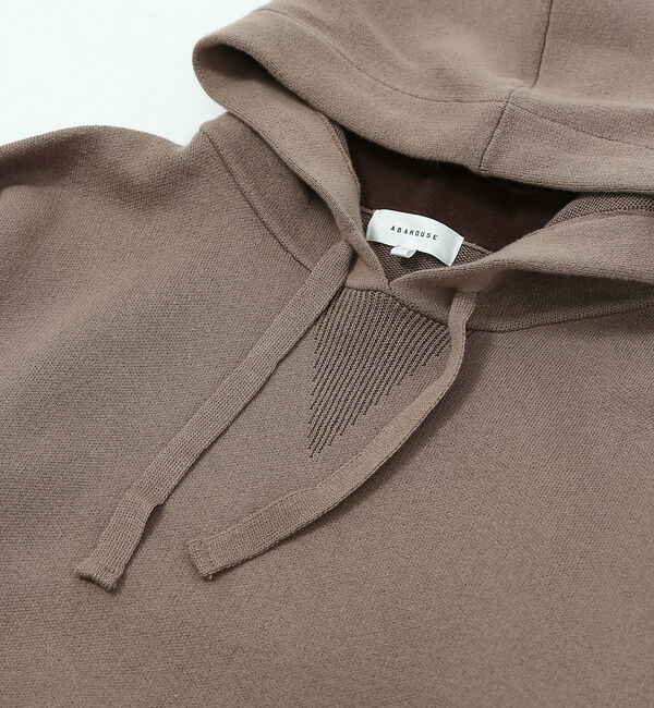 ABAHOUSE「【ニットジャガード】スウェット パーカー」|パーカー|