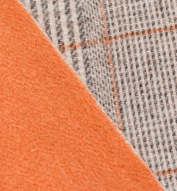 ABAHOUSE「【ウール&times;カシミヤ】細幅マフラー 30&times;170【ピンストライプ/チェック】」|マフラー|