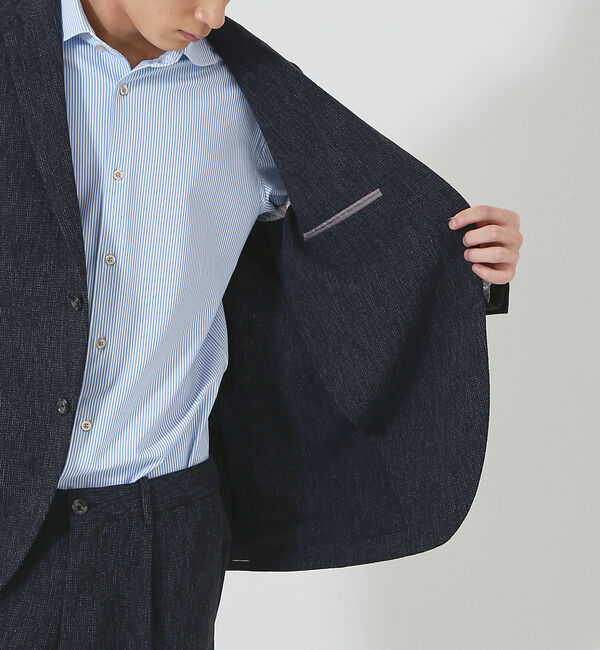 ABAHOUSE「【セットアップ対応/FLEX JACKET】サマーツイード ジャケット / サマ」|テーラードジャケット|