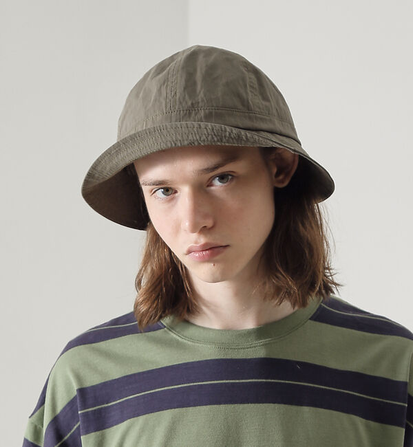 ABAHOUSE「【RUBEN/ルーベン】NYLON METRO HAT /ナイロンメトロハット/」|その他|カーキ