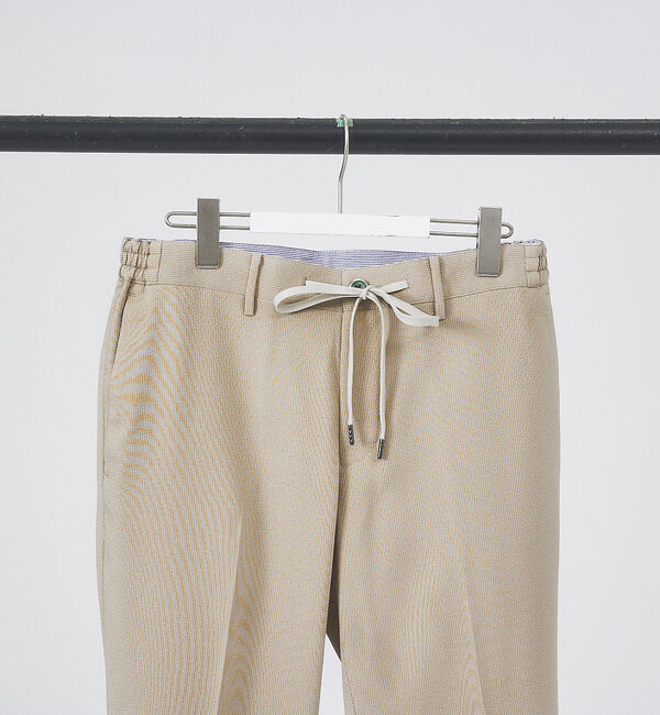 ABAHOUSE「【セットアップ対応】クイックドライ シアサッカー ストライプ スラックス」|スラックス|