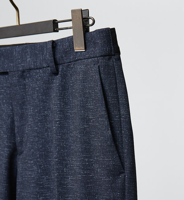 ABAHOUSE「【FLEX PANTS/セットアップ対応】ストレッチ ポンチ スラックス」|スラックス|