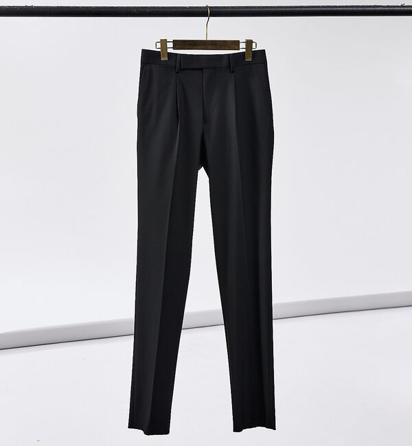 ABAHOUSE「【セットアップ対応/BRERA】ストレッチ ポプリン スラックス」|スラックス|