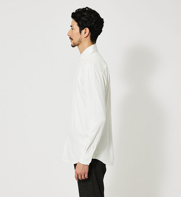 ABAHOUSE「【FLEX SHIRTS】ネオスウェード ツイル 長袖シャツ」|シャツ・ブラウス|