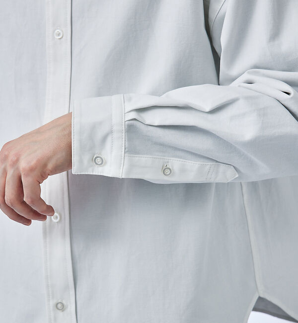 ABAHOUSE「【ラインスリーブ】オックスフォードシャツ / シャツブルゾン」|シャツ・ブラウス|