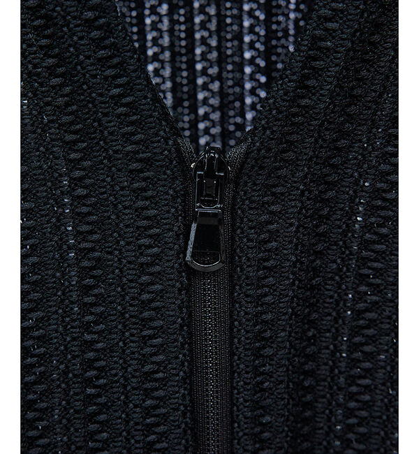 ABAHOUSE「メッシュニット ジップ カーディガン」|カーディガン|