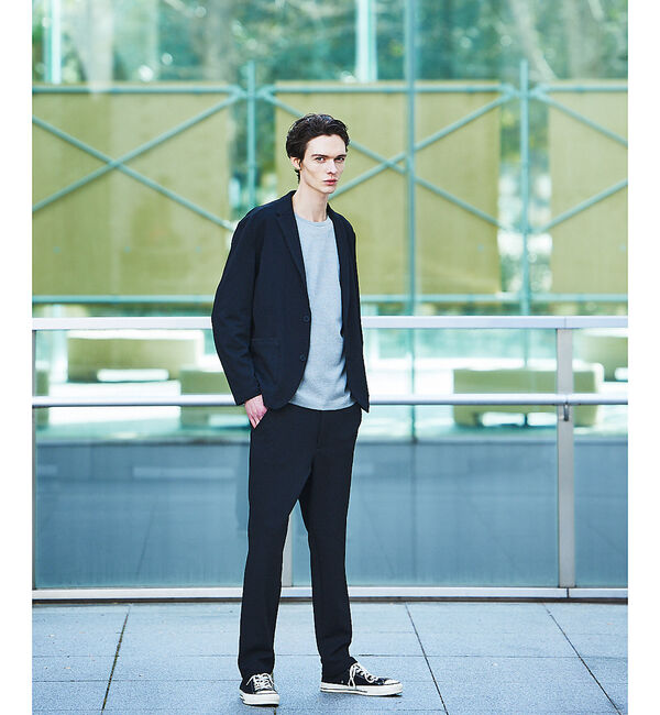 ABAHOUSE「【セットアップ対応】フクレジャガード へリンボーン柄 ジャケット」|テーラードジャケット|