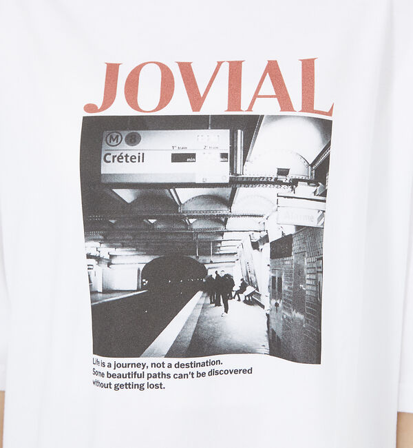 ABAHOUSE「【LE TRIO ABAHOUSE】JOVIAL / グラフィックTシャツ /」|Tシャツ・カットソー|