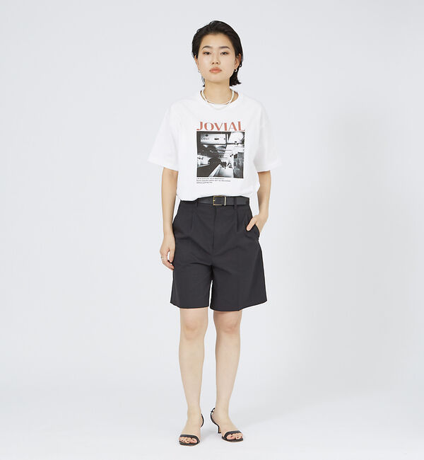 ABAHOUSE「【LE TRIO ABAHOUSE】JOVIAL / グラフィックTシャツ /」|Tシャツ・カットソー|