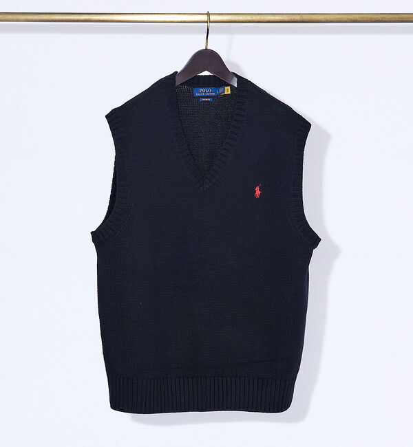 ABAHOUSE「【POLO RALPH LAUREN】BIG FIT VEST ビッグフィットベ」|ベスト・ジレ|