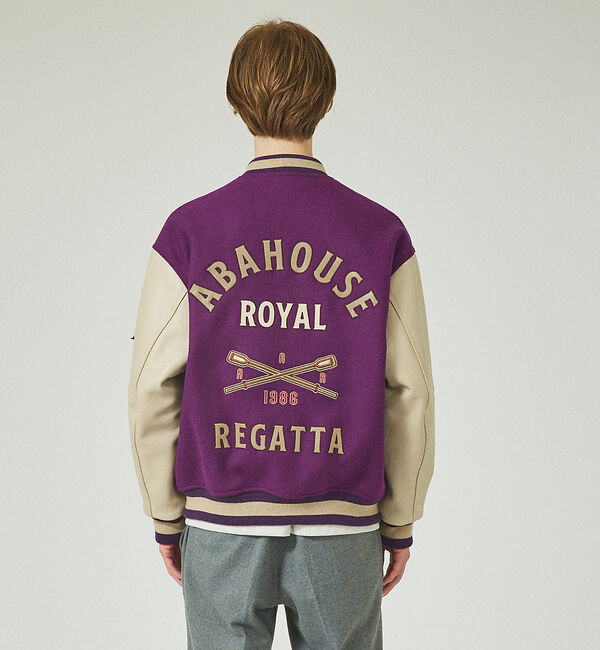 ABAHOUSE「【40周年】スタジアムジャンパー」|ブルゾン・スタジャン|