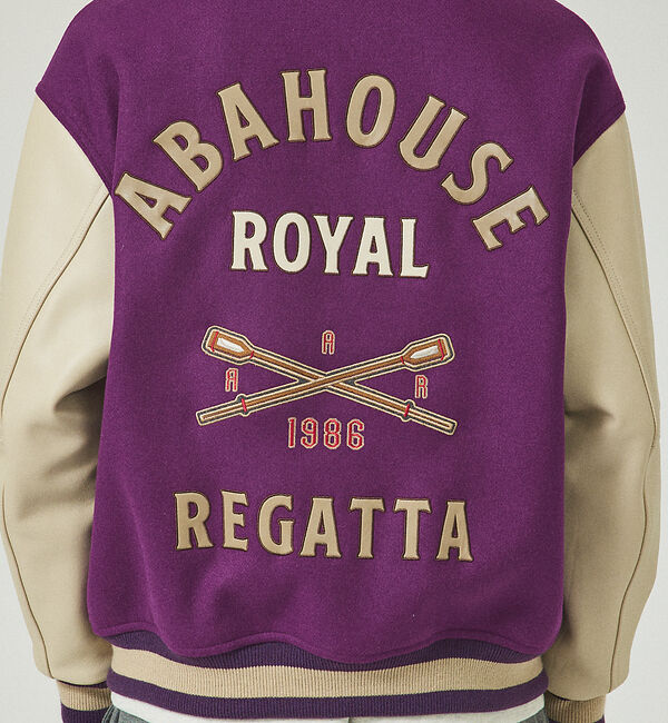 ABAHOUSE「【40周年】スタジアムジャンパー」|ブルゾン・スタジャン|