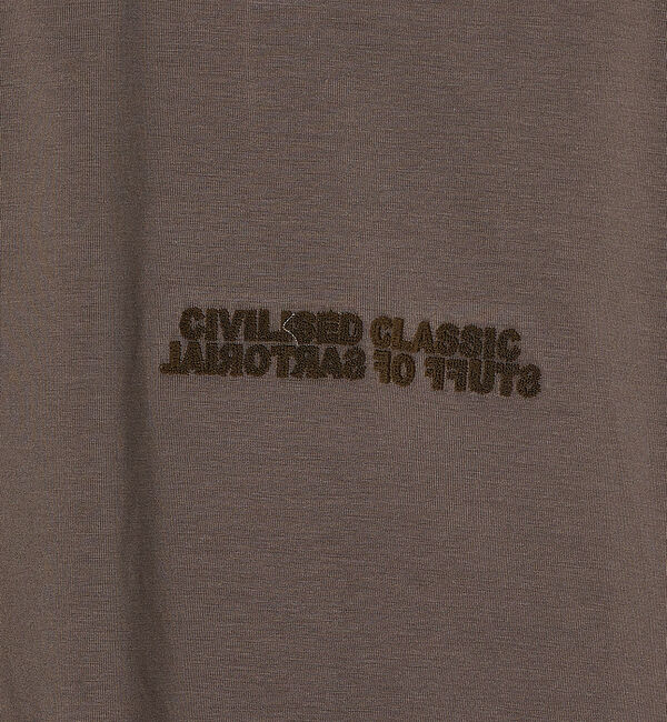 ABAHOUSE「【ブラシプリント】グラフィックTシャツ」|Tシャツ・カットソー|