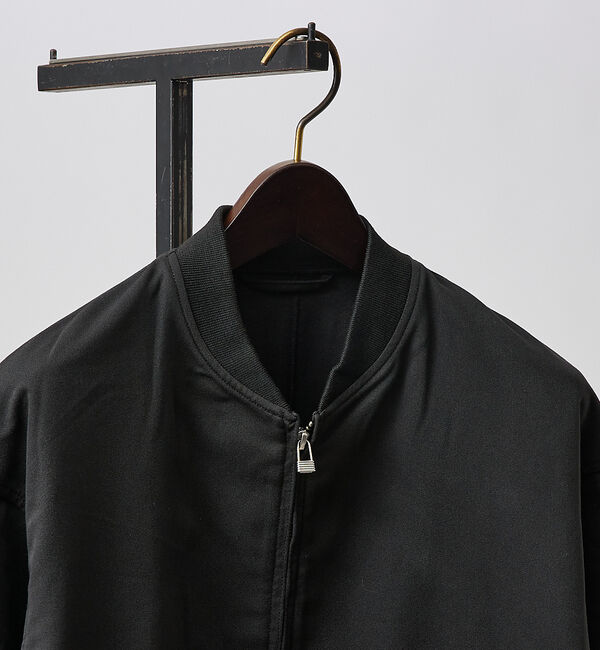 ABAHOUSE「シックシャンブレー リブブルゾン / MA-1」|ブルゾン・スタジャン|