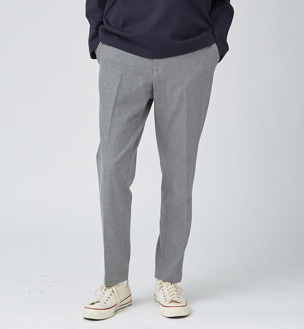 ABAHOUSE「【コスミカルウォーム】 ノータック イージースラックス」|その他|グレー