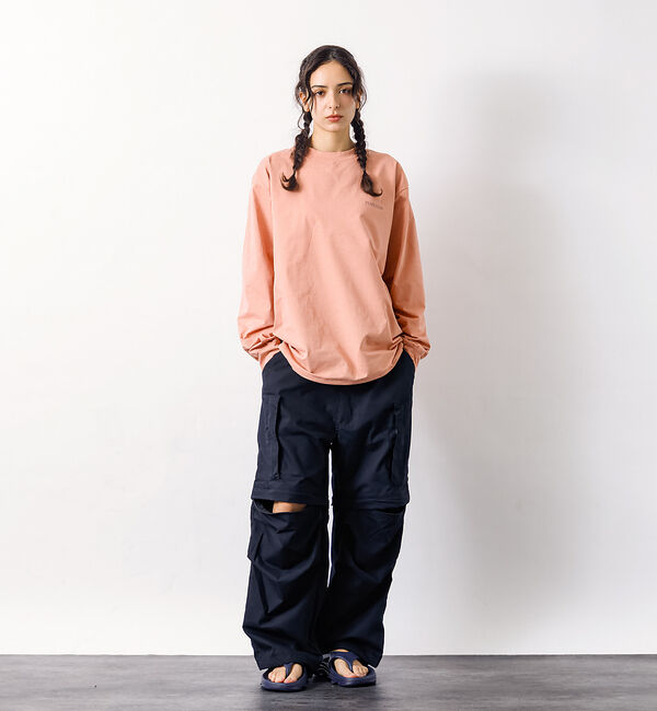 ABAHOUSE「3WAYデチャッタブルヘリクリーパンツ/TCウェザー/ユニセックス」|カーゴ|