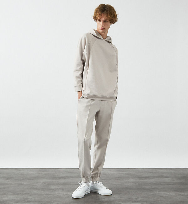 ABAHOUSE「【セットアップ対応】カルゼダンボール ピンタック  ジョガーパンツ / イージー」|その他|