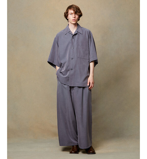 ABAHOUSE「セットアップ対応【i`m here/アイムヒアー】 ワイドパンツ / Drawi」|その他|