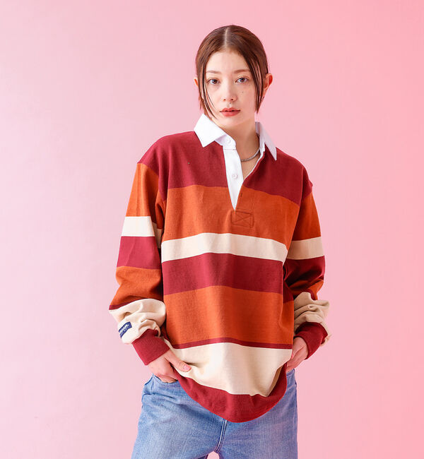 ABAHOUSE「【BARBARIAN / バーバリアン】 12oz ロングスリーブ ラガー シャ」|ポロシャツ|その他2