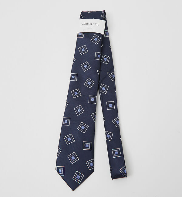 ABAHOUSE「【ウォッシャブル】小紋柄 ネクタイ」|ネクタイ・蝶ネクタイ|