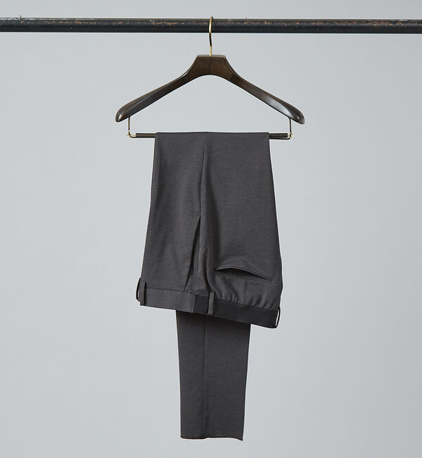 ABAHOUSE「【セットアップ対応】Breeze cool カノコ スラックス /通気性 ストレ」|スラックス|チャコールグレー