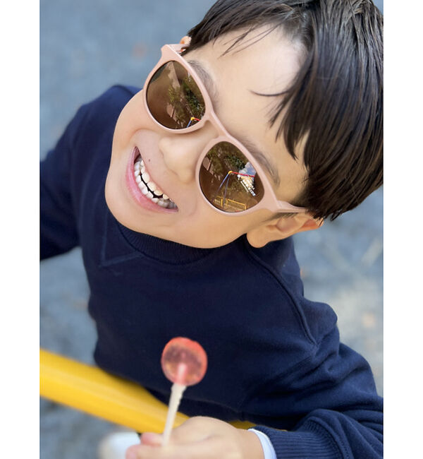 ABAHOUSE「【LE FOON / ルフォーン】KIDSサングラス/Morandi / モラン」|メガネ|ブラウン