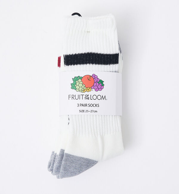 ABAHOUSE「【FRUIT OF THE LOOM/フルーツ オブ ザ ルーム】選べるソックス」|ソックス|その他3