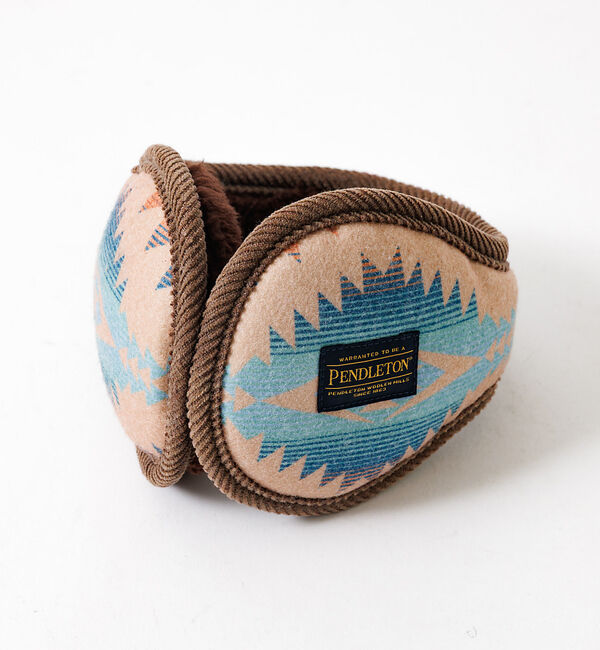 ABAHOUSE「【PENDLETON / ペンドルトン】FLANNEL EAR MUFF / フ」|イヤーマフ|