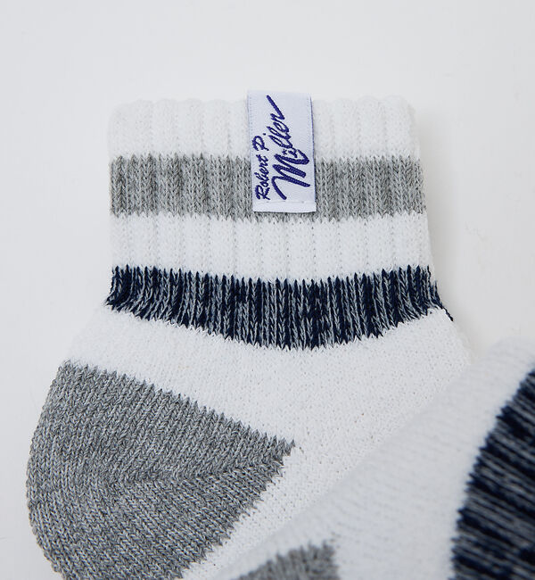 ABAHOUSE「【Robert P Miller | ロバート・ピー・ミラー】Miller 3P」|ソックス|