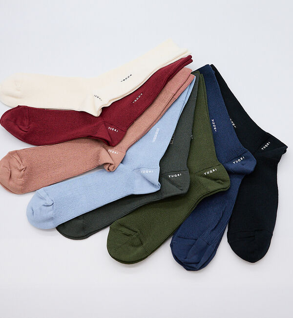 ABAHOUSE「【YUQRI/ユクリ】Silky/定番ソックス/オールシーズン/ユニセックス」|ソックス|