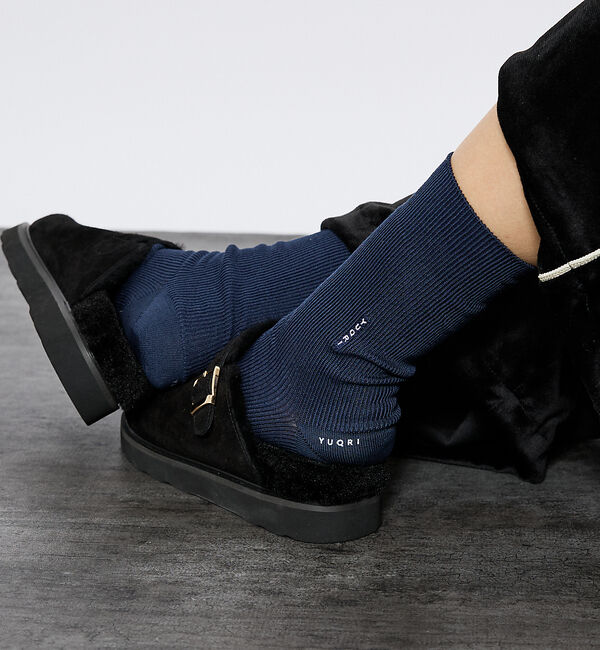 ABAHOUSE「【YUQRI/ユクリ】Silky/定番ソックス/オールシーズン/ユニセックス」|ソックス|