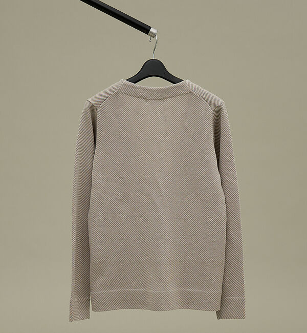 ABAHOUSE「バイアスジャガード 1ボタン カーディガン」|カーディガン|