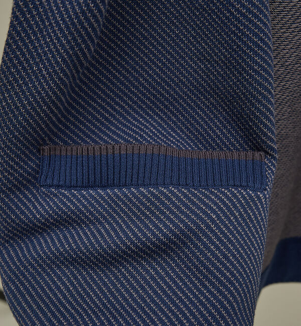 ABAHOUSE「バイアスジャガード 1ボタン カーディガン」|カーディガン|