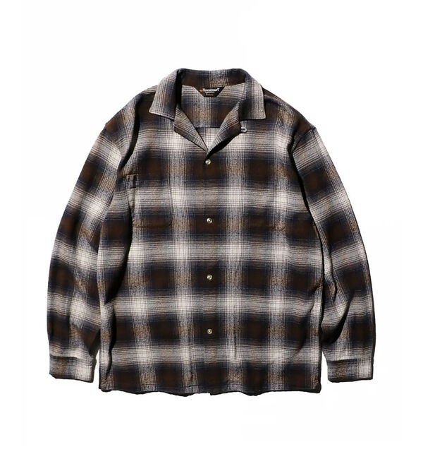 ABAHOUSE「【TOWNCRAFT 】60&lsquo;SLOOP COLLAR NEL OMBRE SH」|シャツ・ブラウス|