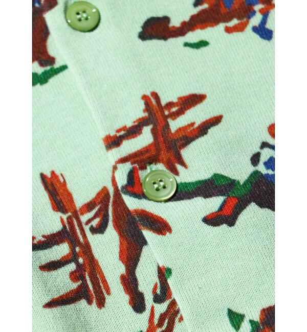 ABAHOUSE「【TOWNCRAFT 】PRINTED POLO CARDIGAN/ポロカーディ」|カーディガン|