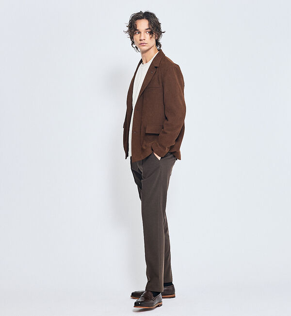 ABAHOUSE「綾スウェード ストレッチ ジャケット」|その他|