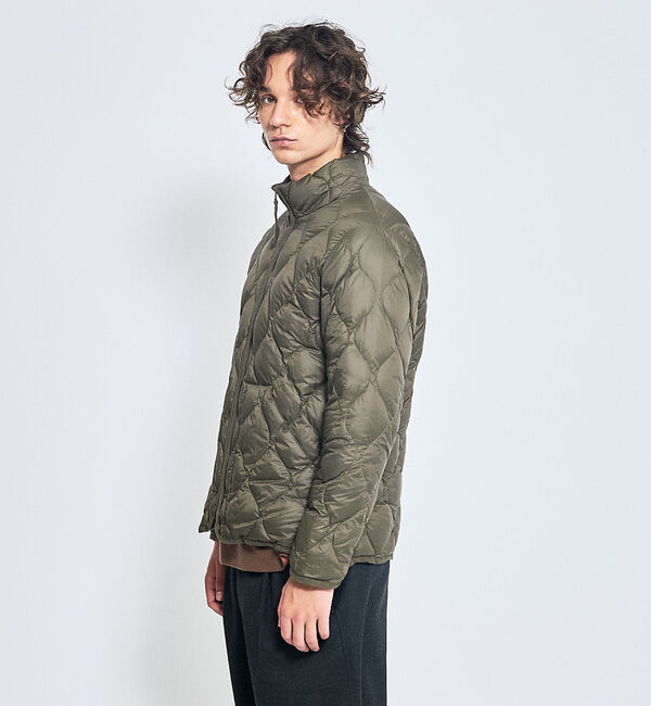 ABAHOUSE「TAIONライナー スタンドカラー　シェルジャケット / ショートブルゾン」|ブルゾン・スタジャン|