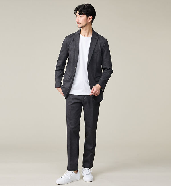 ABAHOUSE「【セットアップ対応】プレミアム ポンチジャケット」|テーラードジャケット|